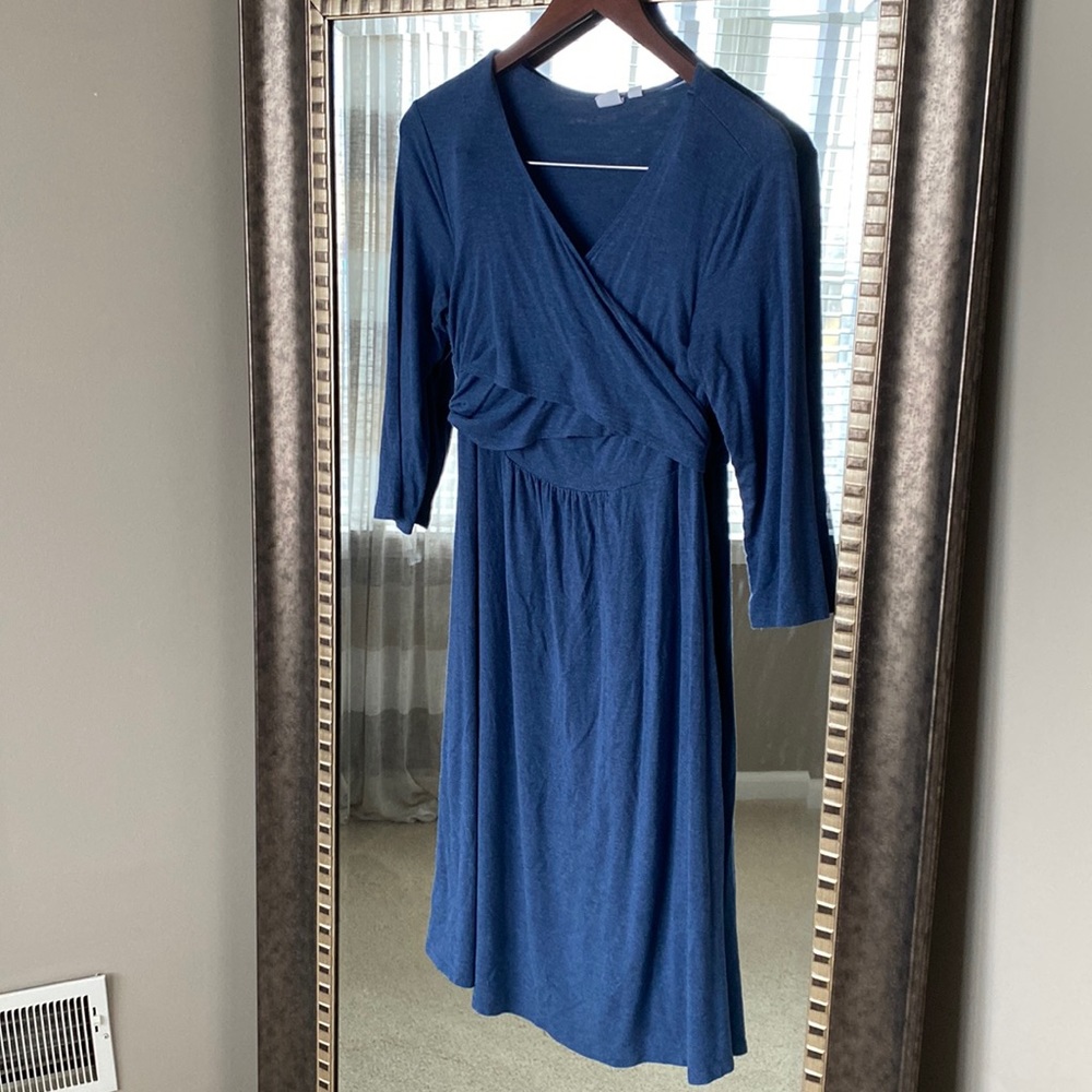 Gap Maternity nursing-friendly wrap dress